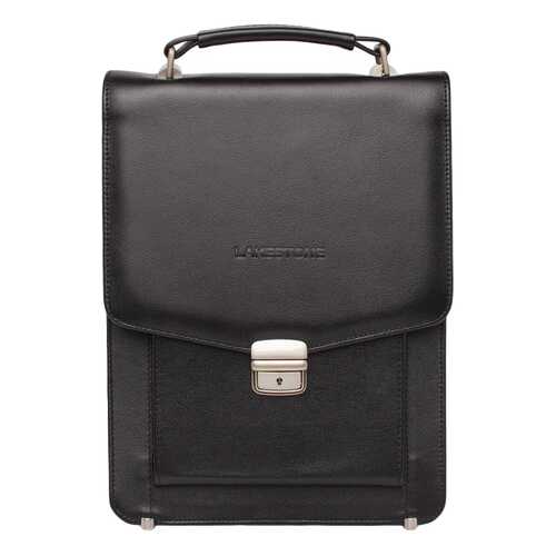 Портфель мужской кожаный Lakestone Dormer 943002/BL черный в H&M