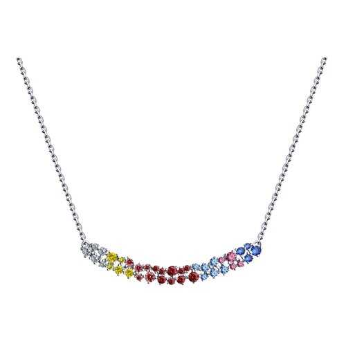 Колье SOKOLOV из серебра с фианитами 94070286 50 в H&M