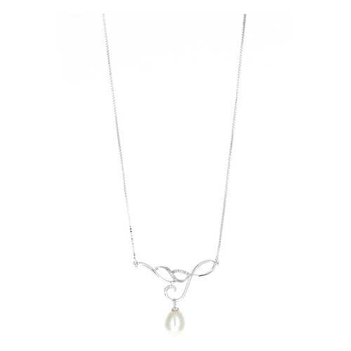 Колье женское серебряное MIROLLA XL1049 с жемчугом/цирконием в H&M