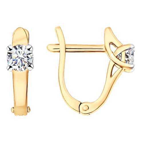 Серьги SOKOLOV из серебра со Swarovski Zirconia 89020077 в H&M