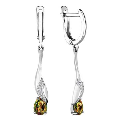Серьги женские Aquamarine 4449319А.5_OS_2,66гр. в H&M