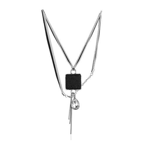 Колье женское L'attrice 75601005 серебристое в H&M
