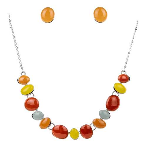 Комплект женский (колье, серьги) Shadore SAF-36417.6 красный в H&M