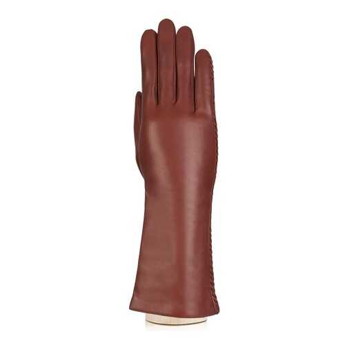 Перчатки женские Eleganzza IS5040 коричневые 7.5 в H&M