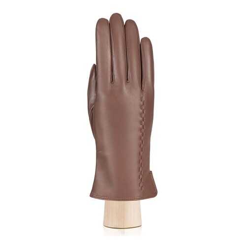 Перчатки женские Eleganzza IS7001 коричневые 6.5 в H&M