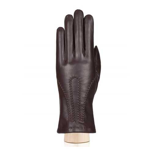 Перчатки женские Eleganzza IS951 коричневые 6.5 в H&M