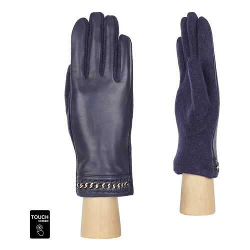 Перчатки женские FABRETTI 3.22-12 синие M в H&M