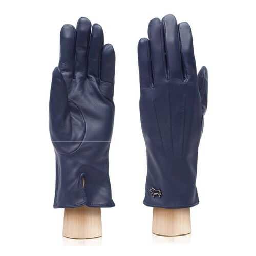 Перчатки женские Labbra LB-4607-1 синие 6.5 в H&M