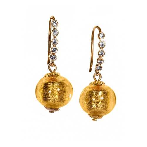 Серьги Bottega Murano 09044345 золотистые в H&M