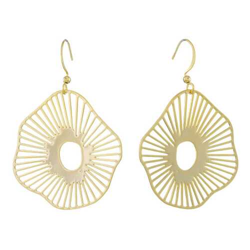 Серьги Corona Style B006E12087011 золотистые в H&M