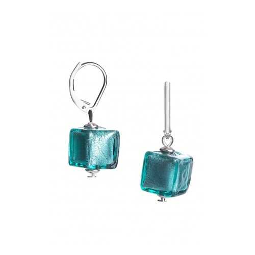 Серьги Perla Cubo 09030366 изумрудные в H&M