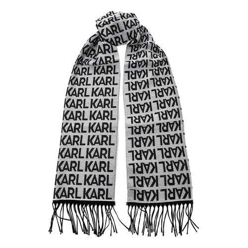 Шарф мужской Karl Lagerfeld 805001 592133 991 серый в H&M