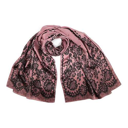 Шарф женский Leo Ventoni RC1403-2 розовый/черный в H&M