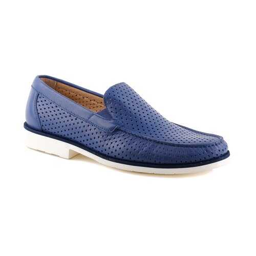 Мокасины мужские ZENUX 72153PPOLO синие 44.5 RU в H&M