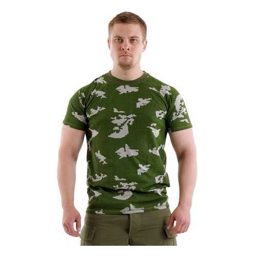 Футболка мужская Keotica м.577053 зеленая-белая 52 RU-54 RU в H&M