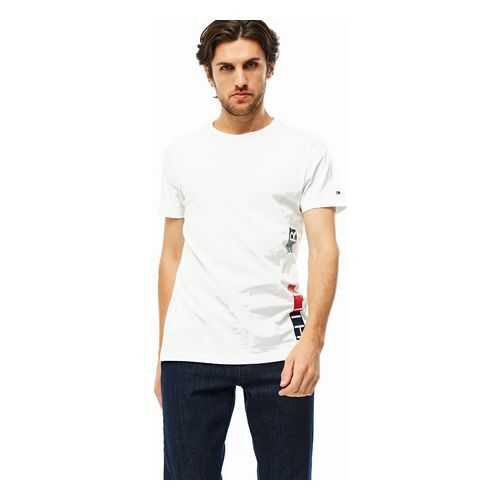 Футболка мужская Tommy Hilfiger MW0MW14312 белая XL в H&M