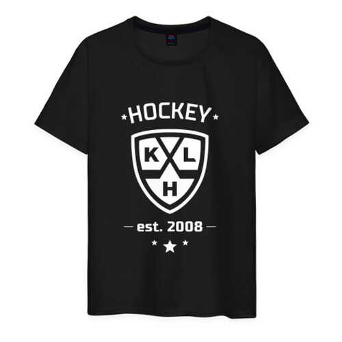 Футболка мужская ВсеМайки 1528417 черная XS в H&M