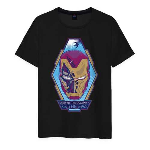 Футболка мужская ВсеМайки 1826659 черная XS в H&M
