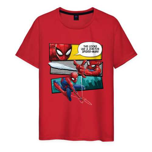 Футболка мужская ВсеМайки 1845263 красная XXS в H&M