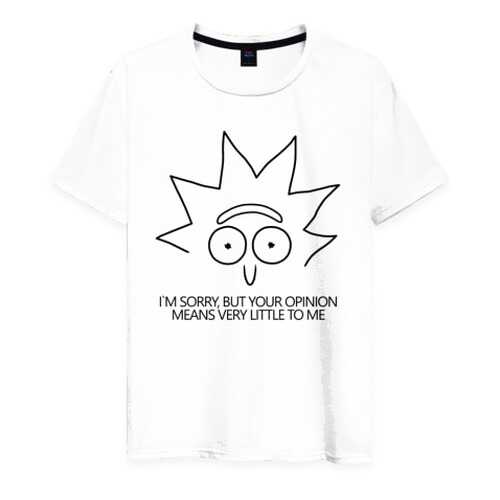 Футболка мужская ВсеМайки 1856953 белая XL в H&M