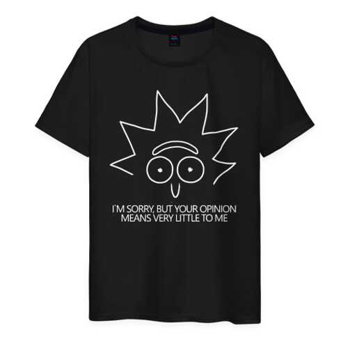 Футболка мужская ВсеМайки 1856957 черная XXS в H&M