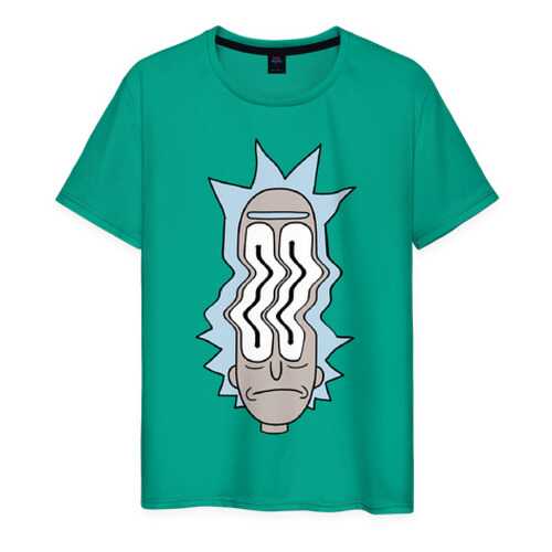 Футболка мужская ВсеМайки 1856965 зеленая XXXL в H&M