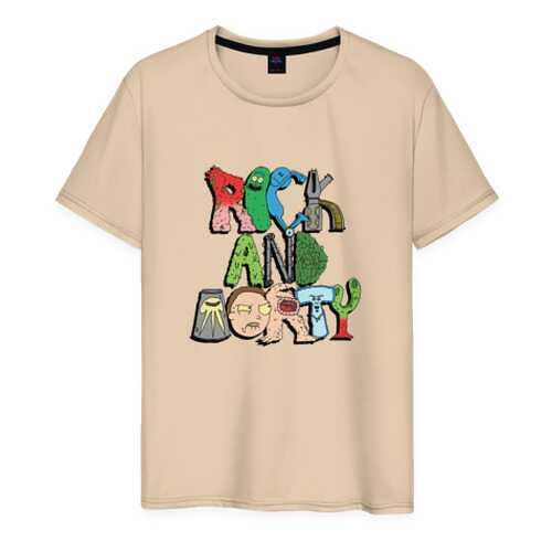 Футболка мужская ВсеМайки 1858277 бежевая S в H&M