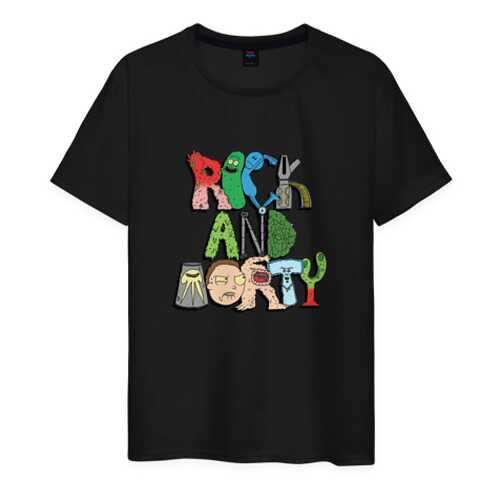 Футболка мужская ВсеМайки 1858277 черная M в H&M
