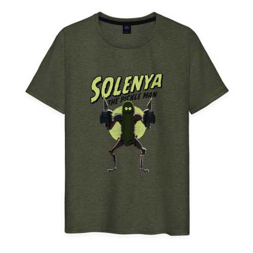 Футболка мужская ВсеМайки 1858301 хаки M в H&M