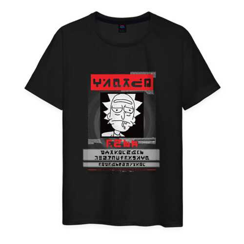 Футболка мужская ВсеМайки 1858369 черная XXS в H&M