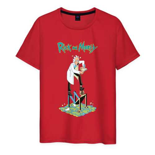 Футболка мужская ВсеМайки 1952825 красная S в H&M