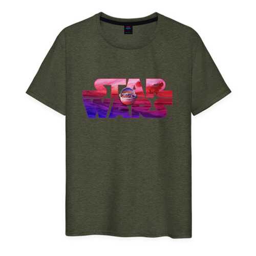 Футболка мужская ВсеМайки 2147265 хаки XXS в H&M