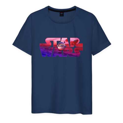 Футболка мужская ВсеМайки 2147265 синяя M в H&M