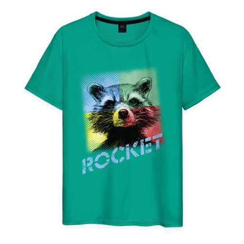 Футболка мужская ВсеМайки 2166483 зеленая XXXL в H&M