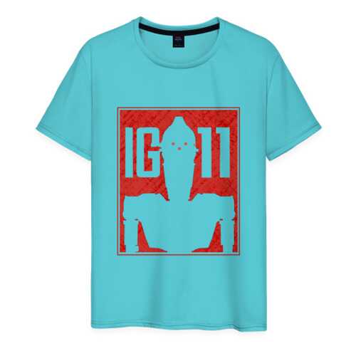 Футболка мужская ВсеМайки 2177797 бирюзовая XXXL в H&M