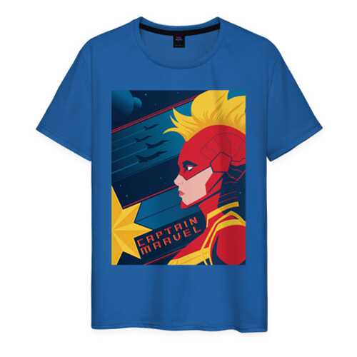 Футболка мужская ВсеМайки 2177989 синяя XL в H&M