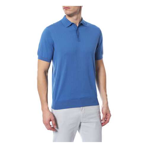 Футболка-поло мужская CUDGI CTS19-39 голубая 58 IT в H&M