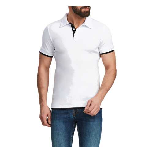 Поло мужское Envy Lab SH002/БЕЛое белое 4XL в H&M