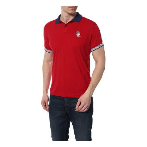 Поло мужское MARINA YACHTING 310278303250 красное S в H&M