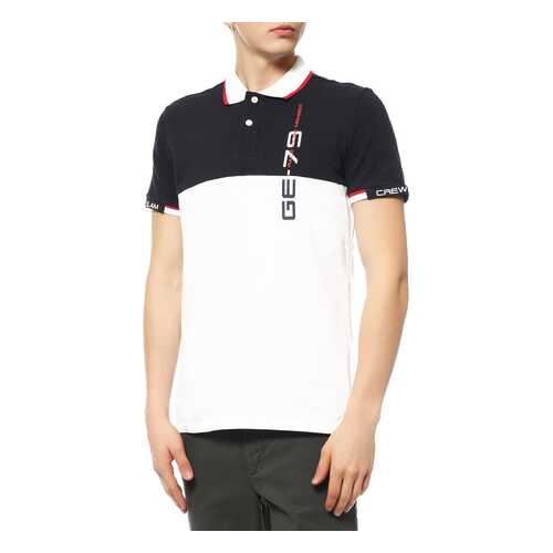 Поло мужское SLAM S108530S00 белое L в H&M