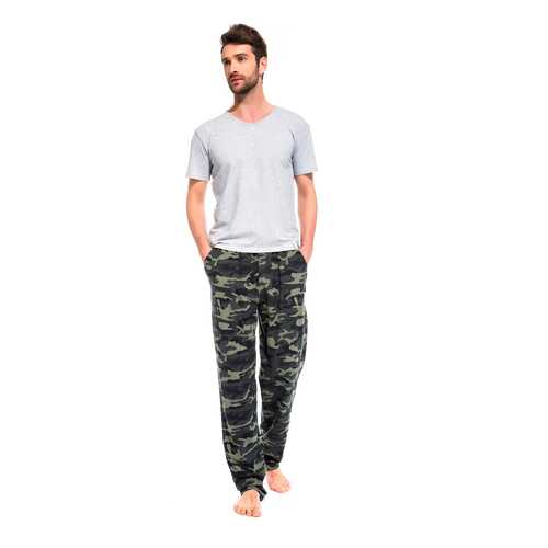 Брюки мужские Peche Monnaie Foret Militaire PM France 042 камуфляж 3XL в H&M