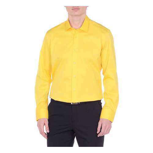Рубашка мужская BAWER 1R00012-12 желтая S в H&M