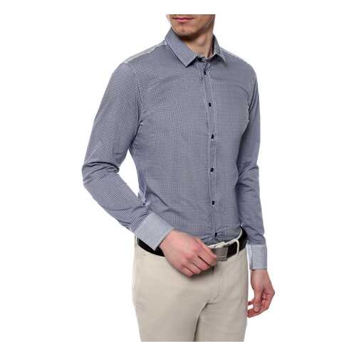 Рубашка мужская BIKKEMBERGS D1DB6010681W синяя XL в H&M