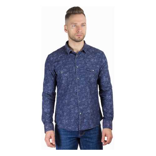 Рубашка мужская Dairos GD81100381 синяя 4XL в H&M