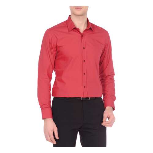 Рубашка мужская KarFlorens 10600-58 красная M в H&M