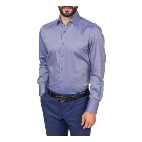 Сорочка мужская Kanzler 18W-SBL25RLSN/03-1 синяя 44 RU в H&M