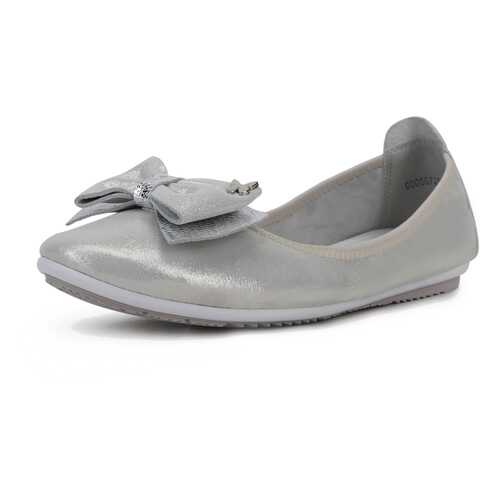 Балетки женские Alessio Nesca ZS19S-13 серебристые 36 RU в H&M