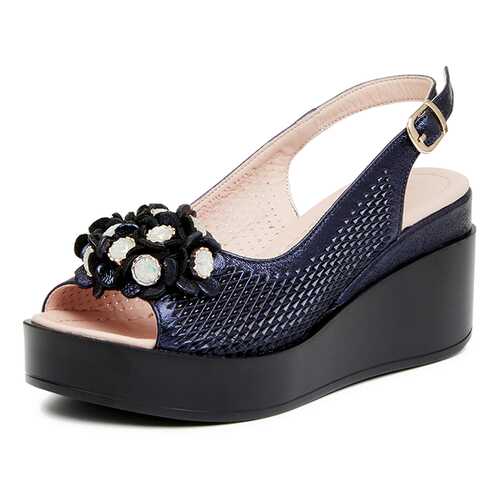 Босоножки женские Pierre Cardin 01806B70 синие 37 RU в H&M