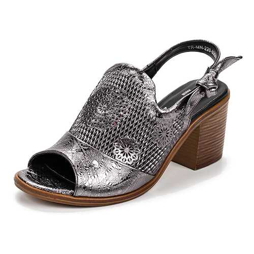 Босоножки женские Pierre Cardin 01806C30 серебристые 38 RU в H&M