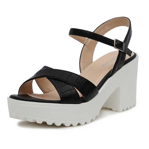 Босоножки женские T.Taccardi K0356PT-8A черные 38 RU в H&M